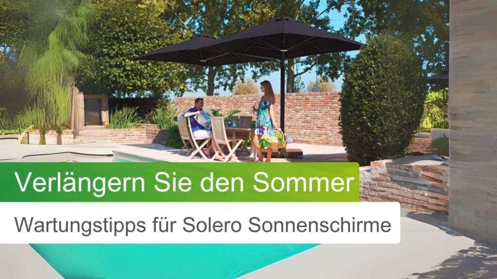 Sommerverlängerung-Solero Sonnenschirme
